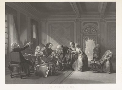 旧友 (オブジェクトのタイトル) 作： Jean Baptiste Alfred Cornilliet