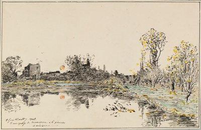 風景 作： Jean Baptiste Antoine Guillemet