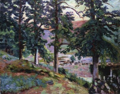 リムーザン、ラ・クルーゼ 1910年頃 （油彩・キャンバス） 作： Jean Baptiste Armand Guillaumin