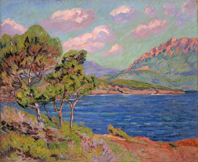ラベダガイ、コートダジュール、c。 1910 作： Jean Baptiste Armand Guillaumin