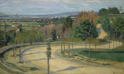 パリ周辺、1875 作： Jean Baptiste Armand Guillaumin