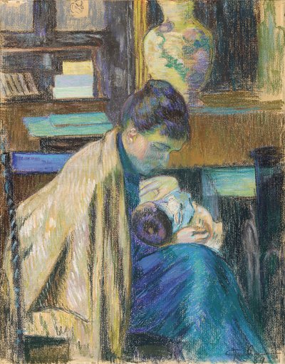 マドレーヌとマダムギヨーマン、1889年 作： Jean Baptiste Armand Guillaumin