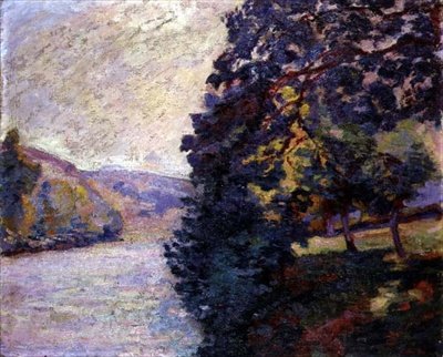 ブルターニュ、クロザンの日の出、1916年頃（油彩・キャンバス） 作： Jean Baptiste Armand Guillaumin
