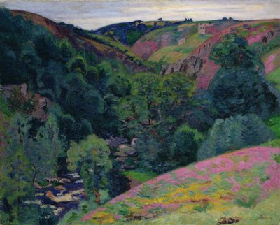 セデルの谷、1897 作： Jean Baptiste Armand Guillaumin