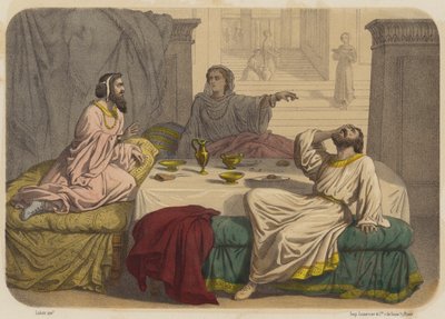 エスター 作： Jean Baptiste Auguste Leloir
