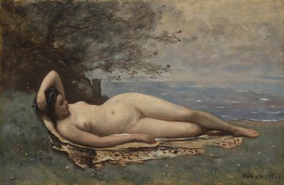 バカンテバイザシー、1865年。 作： Jean Baptiste Camille Corot