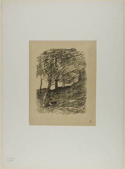 木々の下 作： Jean Baptiste Camille Corot