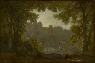 森の風景 作： Jean Baptiste Camille Corot