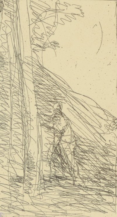 落書き 作： Jean Baptiste Camille Corot