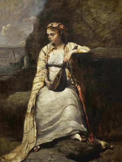 ハイデ 作： Jean Baptiste Camille Corot