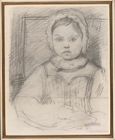 ルイ・ロバートの肖像、3歳 作： Jean Baptiste Camille Corot