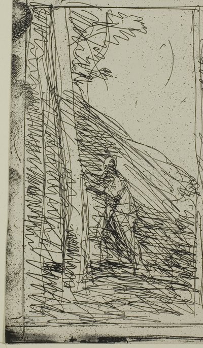 走り書き 作： Jean Baptiste Camille Corot