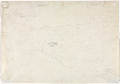 1827年の風景画のスケッチ。 作： Jean Baptiste Camille Corot