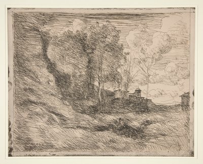 の記憶 作： Jean Baptiste Camille Corot