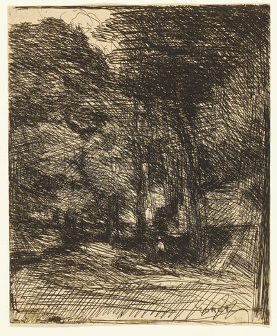Bas-Bréauの記念品 作： Jean Baptiste Camille Corot