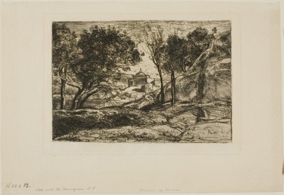 トスカーナのお土産 作： Jean Baptiste Camille Corot