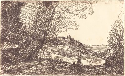 モナコ周辺のお土産 作： Jean Baptiste Camille Corot