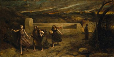 ソドムの燃焼 作： Jean Baptiste Camille Corot