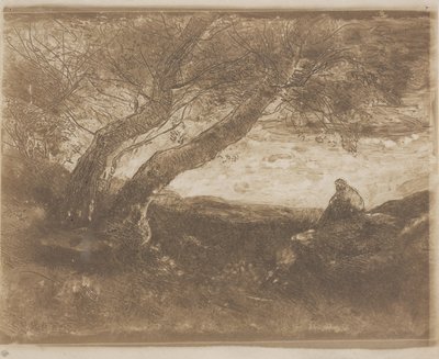 ザ・ドリーマー 作： Jean Baptiste Camille Corot