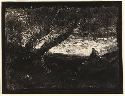 思想家 作： Jean Baptiste Camille Corot