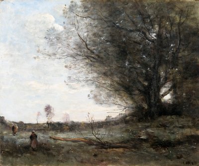 ブナの木」1816-1875年 作： Jean Baptiste Camille Corot