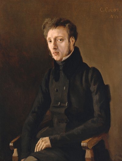トゥーサン・ルメストル 18078-1888, 1833. 作： Jean Baptiste Camille Corot