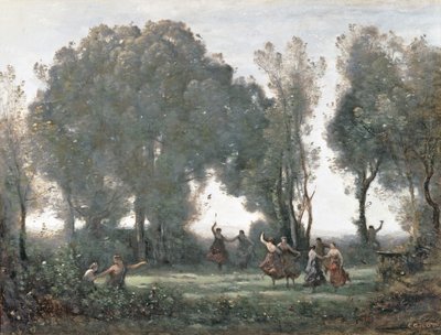 不明な画像 作： Jean Baptiste Camille Corot