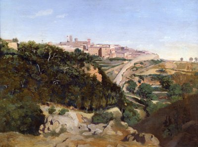 ヴォルテッラ、1834 作： Jean Baptiste Camille Corot