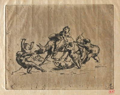子供とロバとバッカナル 作： Jean Baptiste Carpeaux