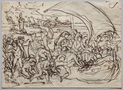 カロンと死者の魂 作： Jean Baptiste Carpeaux