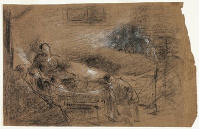 臨終のシーン 作： Jean Baptiste Carpeaux