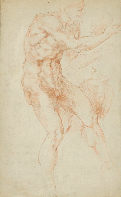 二人のサテュロスのスケッチ 作： Jean-Baptiste Carpeaux