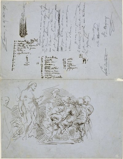 バプテスト聖ヨハネの説教 作： Jean Baptiste Carpeaux