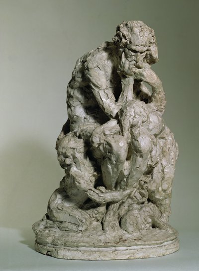 ウゴリーノとその息子（石膏）（197136と234151も参照） 作： Jean Baptiste Carpeaux