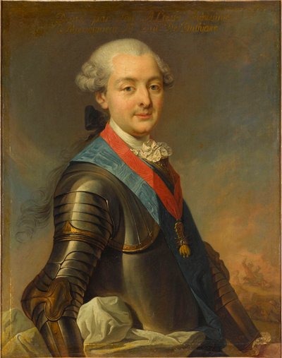 ルイ・ジャン・マリー・ド・ブルボン、ペンティエーヴル公、1725～1793年、1760年頃。 作： Jean Baptiste Charpentier