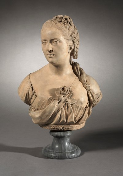 女性の肖像、1759。 作： Jean Baptiste Defernex