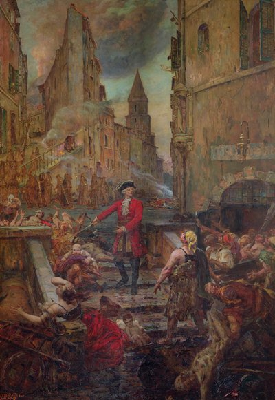 マルセイユ、モンテダッコーレのシュヴァリエロゼ 作： Jean Baptiste Duffaud