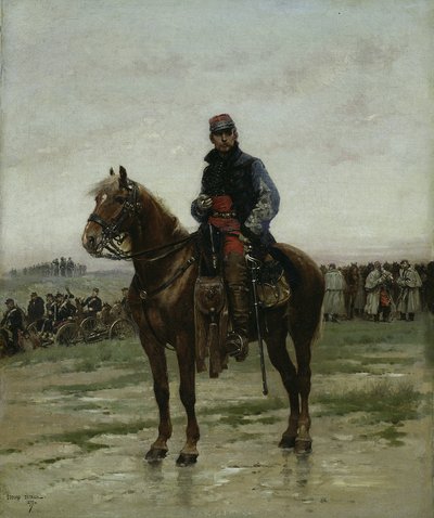 騎馬警官 作： Jean Baptiste Edouard Detaille