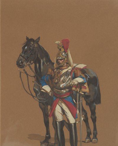 キュラシエ、1872年。 作： Jean Baptiste Edouard Detaille