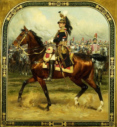 シュヴァルオートポール将軍、1912年 作： Jean Baptiste Edouard Detaille