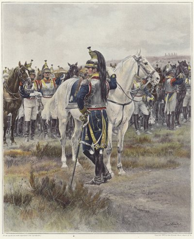 1807年に騎馬騎士 作： Jean Baptiste Edouard Detaille