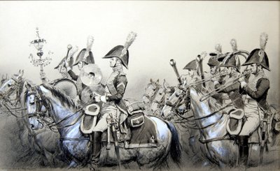 ナポレオン戦争、第4竜騎兵団 作： Jean Baptiste Edouard Detaille
