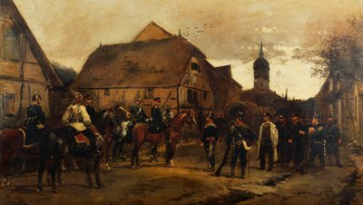 キャプチャ、1878 作： Jean Baptiste Edouard Detaille