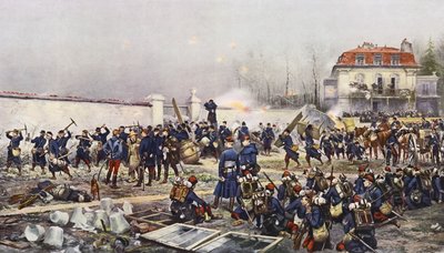 シャンピニーの防衛 作： Jean Baptiste Edouard Detaille