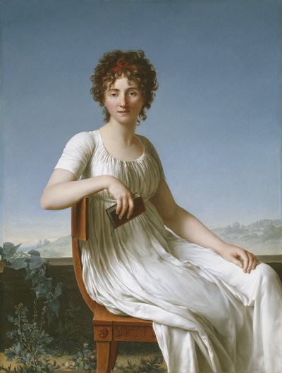 コンスタンスパイプレットの肖像、1797年 作： Jean Baptiste Francois Desoria