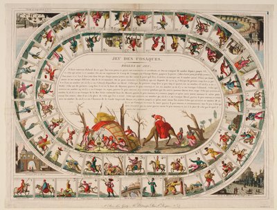 コサック ゲーム、1815 年 作： Jean Baptiste Genty