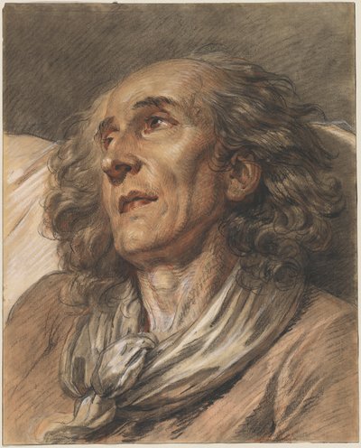 老人の胸像 作： Jean Baptiste Greuze