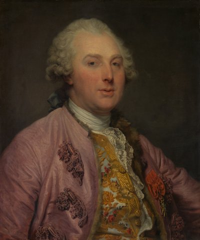 Charles Claude de Flahaut 1730-1809、Comte dAngiviller、1763。 作： Jean Baptiste Greuze