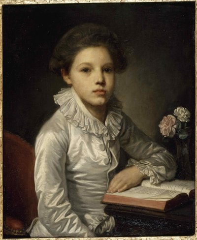 シャルル・エティエンヌ・ド・ブールジュヴァン・ビアラート・ド・サンモリーズ1772-1817子供の頃。 1783年。 作： Jean Baptiste Greuze