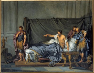 セプティメ・セヴェール皇帝（ルキウス・セプティミウス・セヴェルス・ペルティナックス 作： Jean Baptiste Greuze